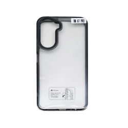 Capa Duro Designer Transparente Para Xiaomi Redmi A7 Pro Preto